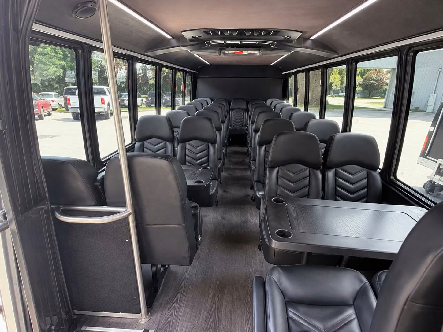 20 passenger minibus inside