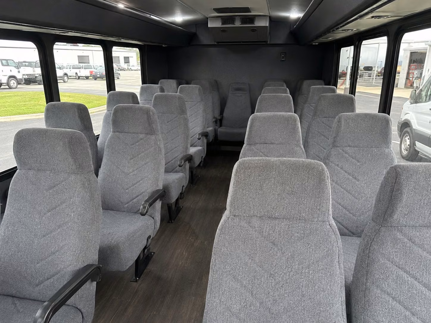 20 passenger minibus interior