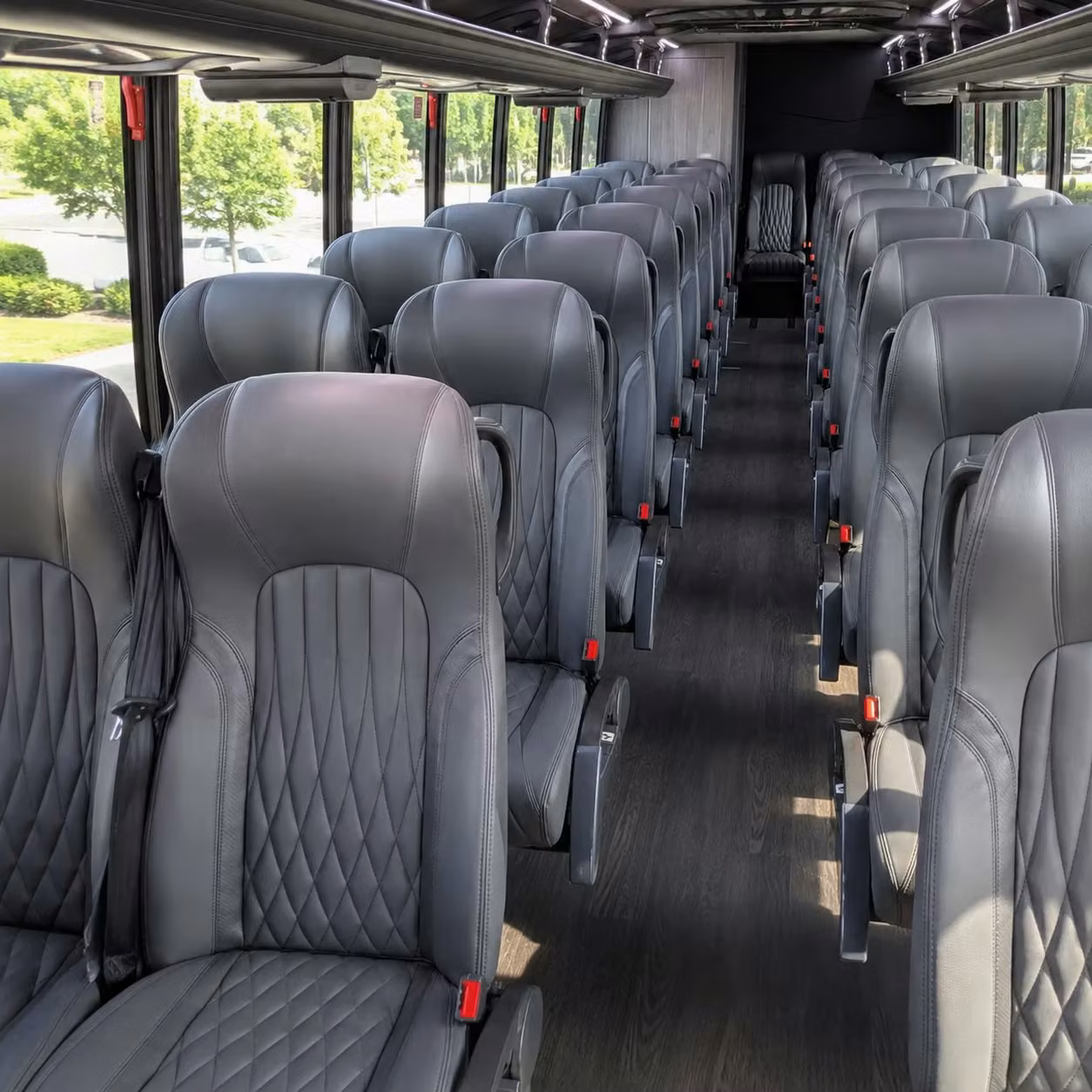 25 passenger minibus inside