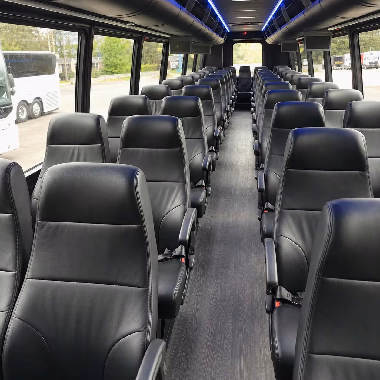 30 passenger minibus interior