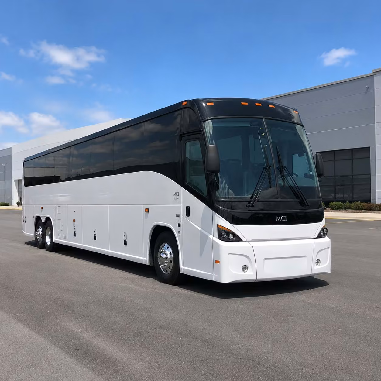 56 passenger charter bus