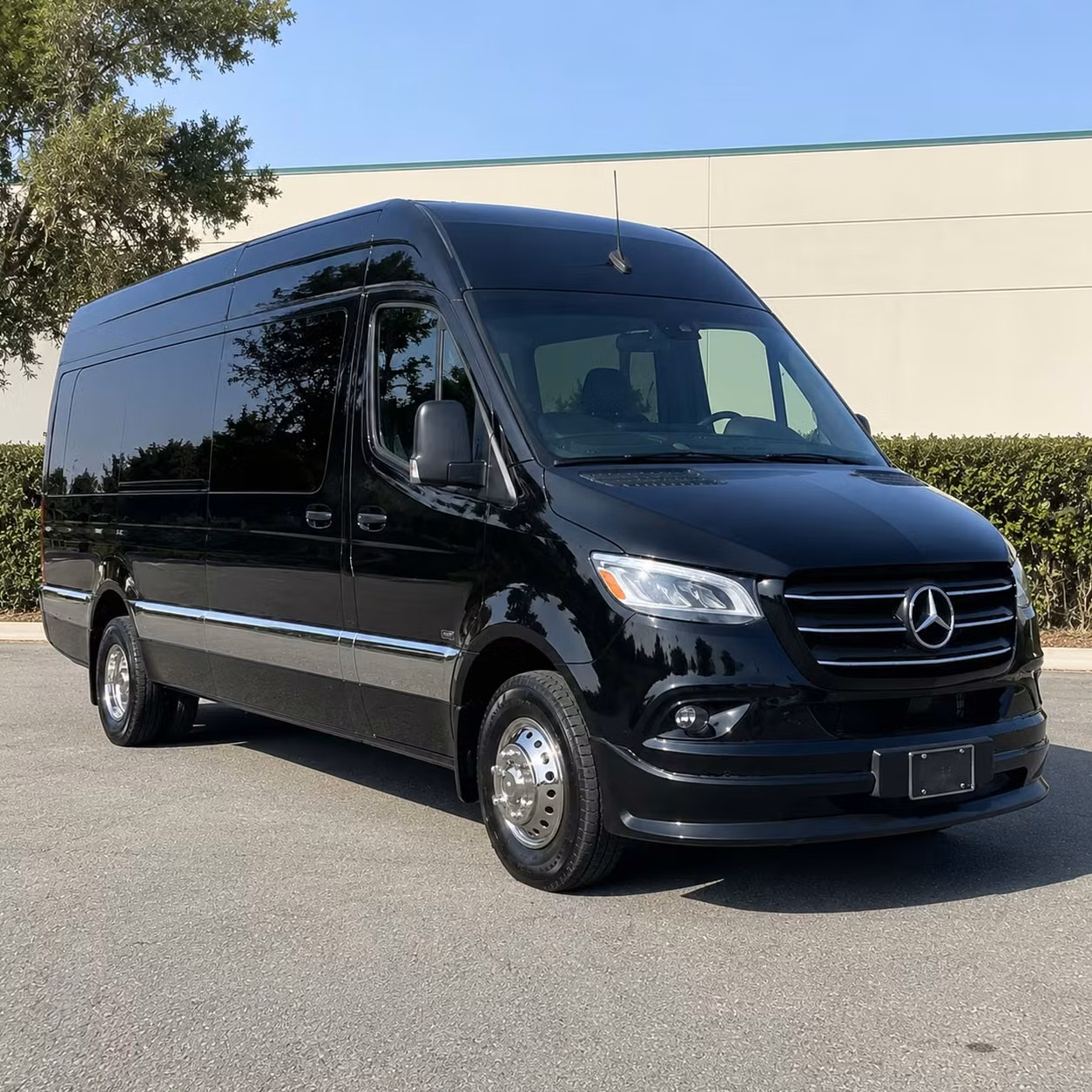 anaheim sprinter van rental with driver